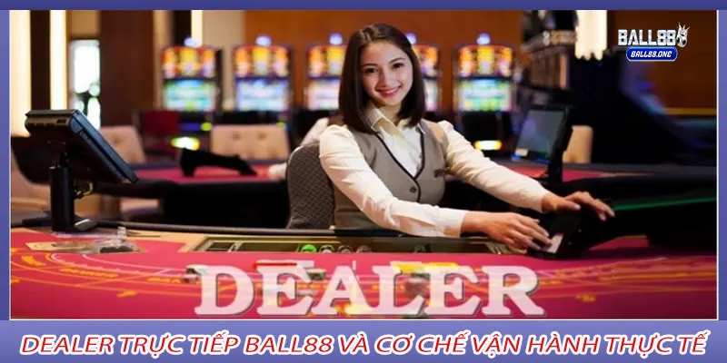 Dealer trực tiếp ball88 và cơ chế vận hành thực tế