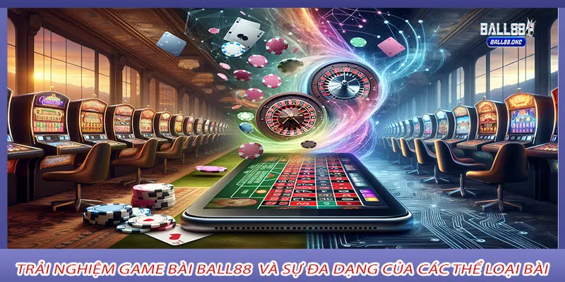 Trải nghiệm game bài ball88  và sự đa dạng của các thể loại bài