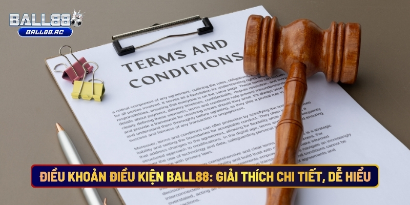 Điều Khoản Điều Kiện Ball88: Giải Thích Chi Tiết, Dễ Hiểu